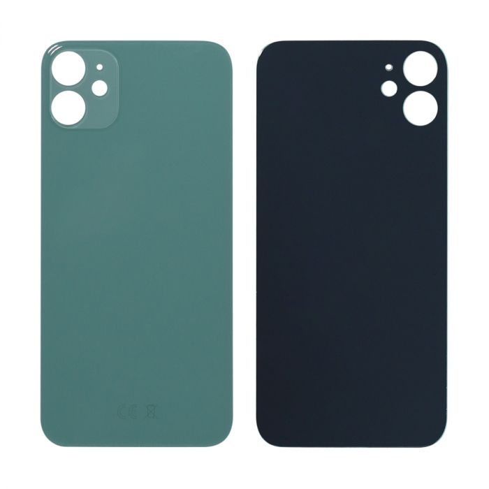 EU Product - iPhone 11 Back glass without logo High Quality Green thumbnail