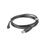 Lanberg CA-USBM-10CC-0018-BK USB cable USB 2.0 1.8 m Micro-USB B USB A 0.48 Gbit/s Black