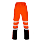 BEESWIFT DELTIC HI-VIS OVERTROUSER  TWO-TONE Orange Black M