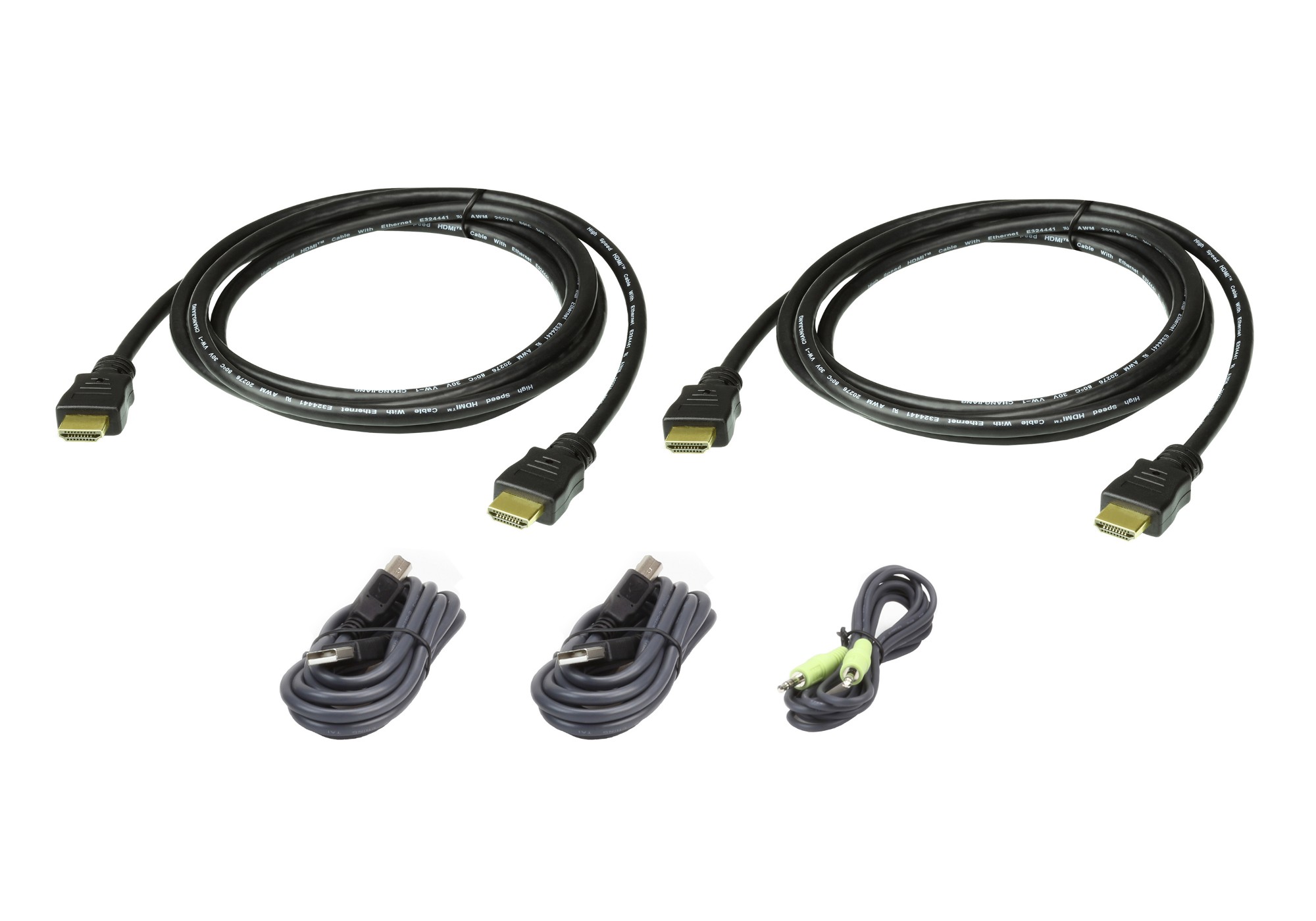 ATEN HDMI Dual Display Secure KVM; 1,8M USB HDMI Dual Display