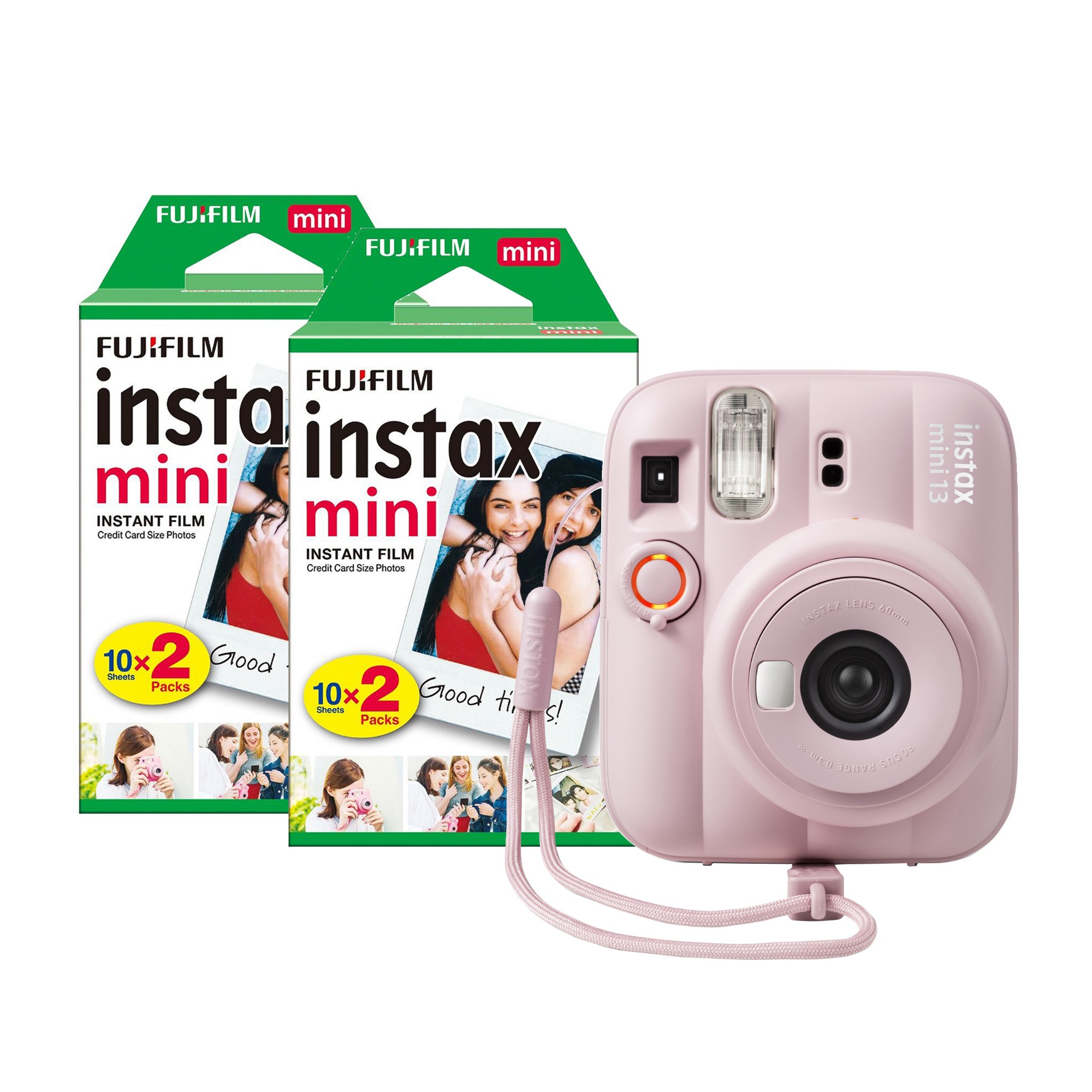 Fujifilm Instax Mini 13 Instant Camera - Candy Pink - Camera + 40 Shot