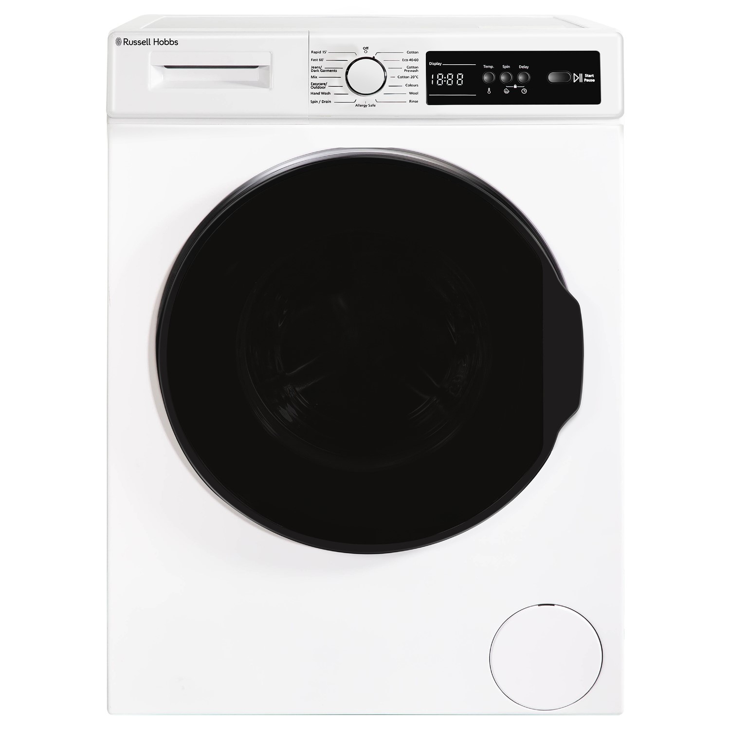 Russell Hobbs 11 Series 8kg 1400rpm Washing Machine - White