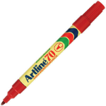 ARTLINE 70 PERMANENT MARKER FINE BULLET 1.5MM RED