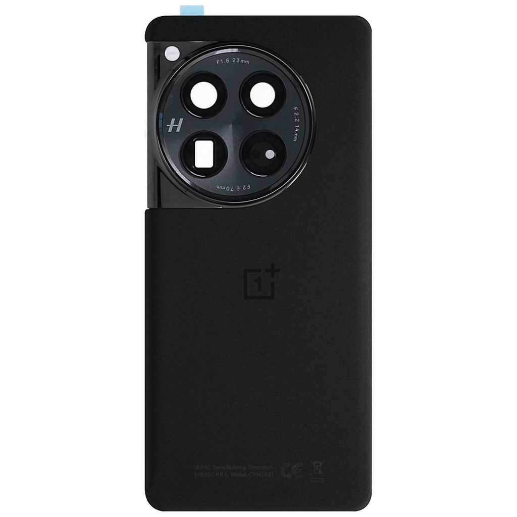 One Plus 12 Back Cover Black thumbnail