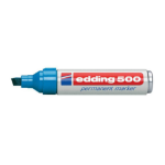 Edding 500 permanent marker Chisel tip Blue 10 pc(s)