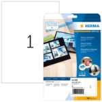 HERMA Labels A4 210x297 mm white paper glossy 25 pcs.