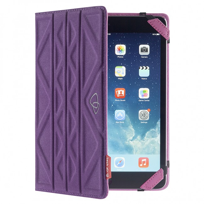 Techair Pink Taxut022 Tablet Case 17.8 Cm (7") Folio Violet