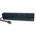 APC Rack PDU, Basic, 1U, 20A, 120V power distribution unit (PDU) Black