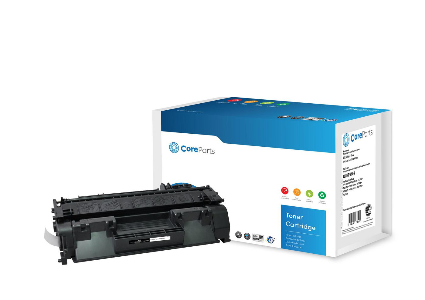 Image of CoreParts Toner Black CE505A