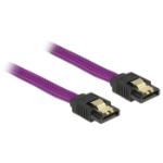 DeLOCK 83692 SATA-kabel 1 m SATA 7-pin Paars