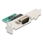DeLOCK 90892 serial converter/repeater/isolator USB 2.0 RS-232 Green, Stainless steel
