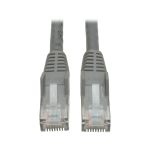 Tripp Lite N201-005-GY Cat6 Gigabit Snagless Molded (UTP) Ethernet Cable (RJ45 M/M), Gray, 5 ft. (1.52 m)