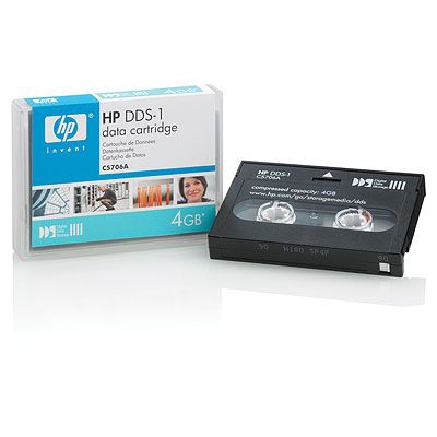 HPE C5706A backup storage media Blank data tape 2 GB DDS 4 mm