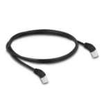 DeLOCK RJ45 Network Cable Cat.6A S/FTP 45° upwards angled 1 m black