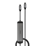 Lindy 43326 laptop dock & poortreplicator Bedraad USB 3.2 Gen 1 (3.1 Gen 1) Type-C Zwart, Grijs
