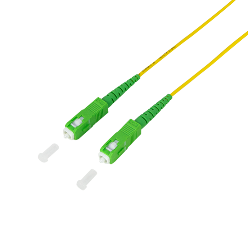 LogiLink FPSSC01 fibre optic cable 1 m SC OS2 Yellow