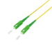 LogiLink FPSSC01 fibre optic cable 1 m SC OS2 Yellow