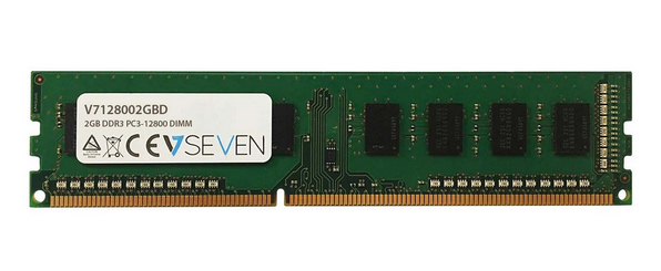 V7 2GB DDR3 PC3-12800 - 1600mhz DIMM Desktop Memory Module - V7128002G