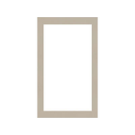 Aiphone GF-2F intercom system accessory Frame