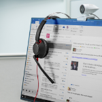 HP Poly Blackwire 5220 Stereo USB-C Headset + 3,5 mm plug + USB-C/A adapter