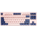 Ducky One3 Fuji TKL keyboard USB UK International Cyan, Pink