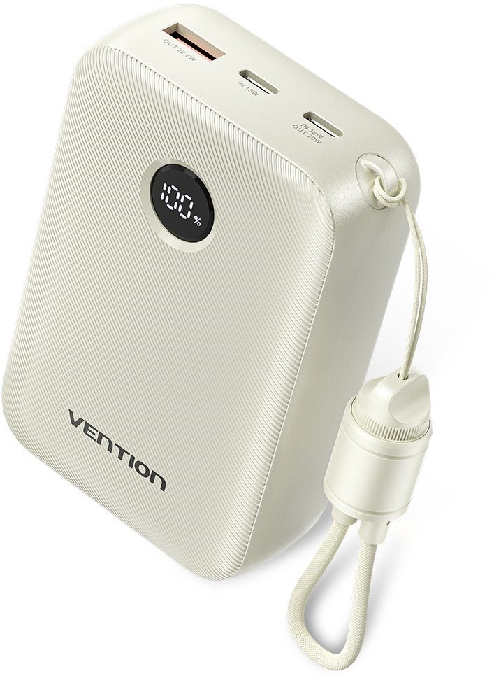 VN1 Powerbank Vention 20000mAh 2xUSB-C 1xUSB-A 22,5W