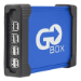 Go-Box GBC018K12 interface hub USB 2.0 Black, Blue