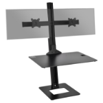 Siig CE-MT2H12-S1 monitor mount / stand 30" Desk Black