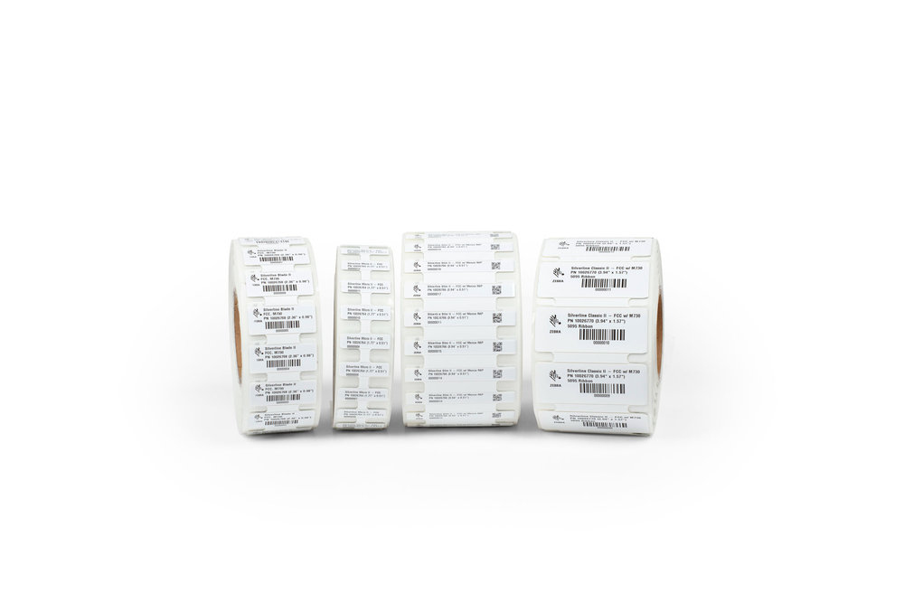 Zebra Silverline Blade II+ RFID Label White