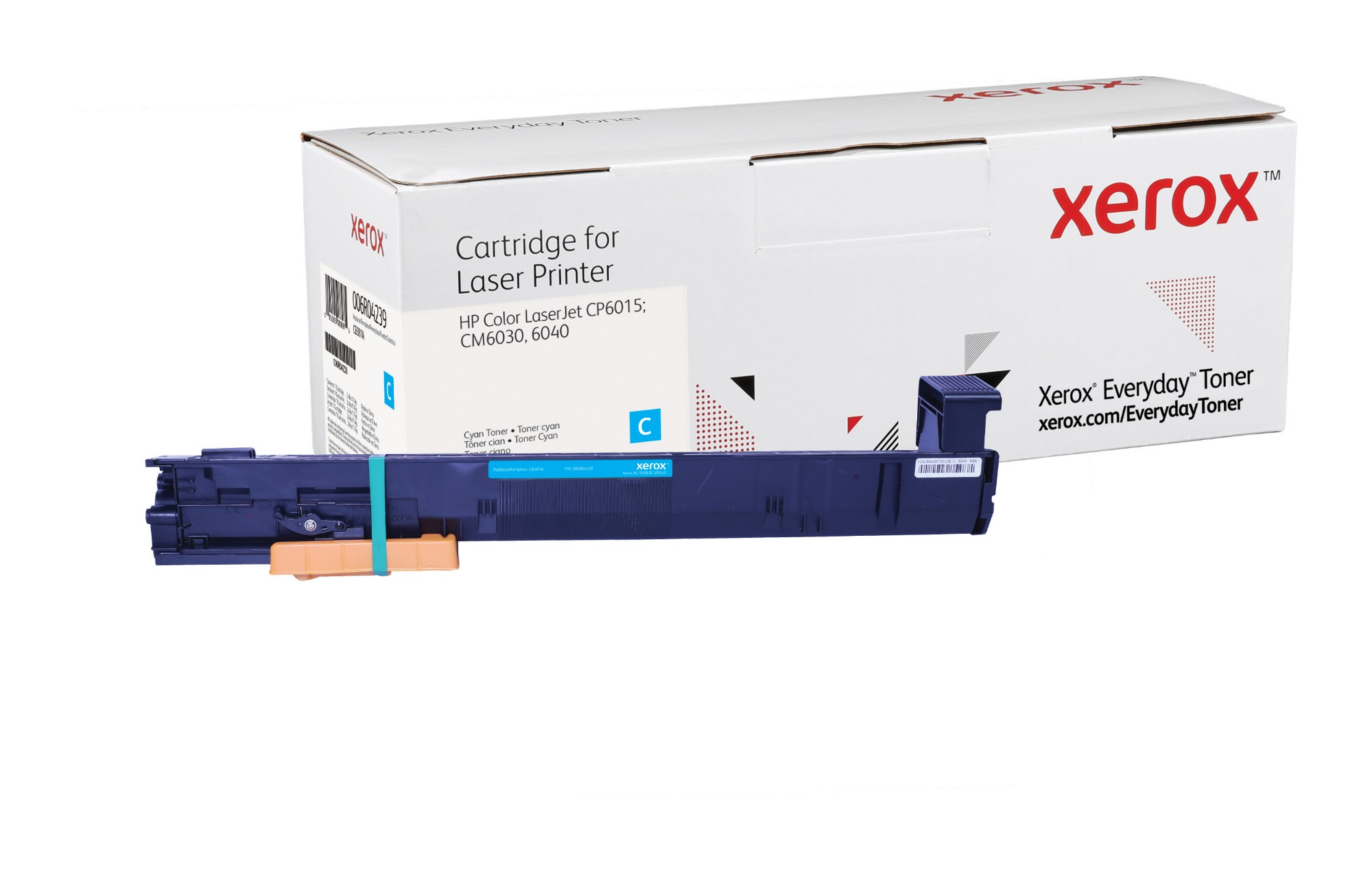 Xerox 006R04239 Toner cyan, 21K pages (replaces HP 824A/CB381A) for HP CLJ CP 6015/CM 6040