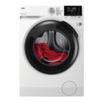 AEG Series 7000 LWR7195M4B washer dryer Freestanding Front-load White D