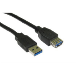 Cables Direct USB3-822 USB cable 2 m USB 3.2 Gen 1 (3.1 Gen 1) USB A Black