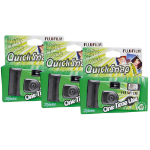 Fujifilm Superia Xtra 400 VV Type 27 Exposures QuickSnap Disposable Camera with Flash - Pack of 3