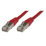 Microconnect Rj-45/Rj-45 Cat6 10m networking cable Red F/UTP (FTP)