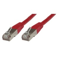 Image of Microconnect Rj-45/Rj-45 Cat6 10m networking cable Red F/UTP (FTP)