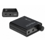 DeLOCK 64056 headphone amplifier Black