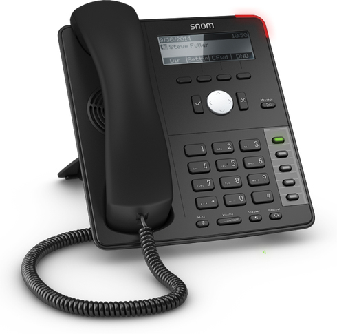 D712 SNOM VOIP Corded Desk Phone D712