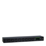 Inter-Tech SW-1081 power distribution unit (PDU) 8 AC outlet(s) 1U Black