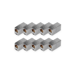 Digitus CAT 5e, Class D, RJ45 Modular Coupler - 10 pieces