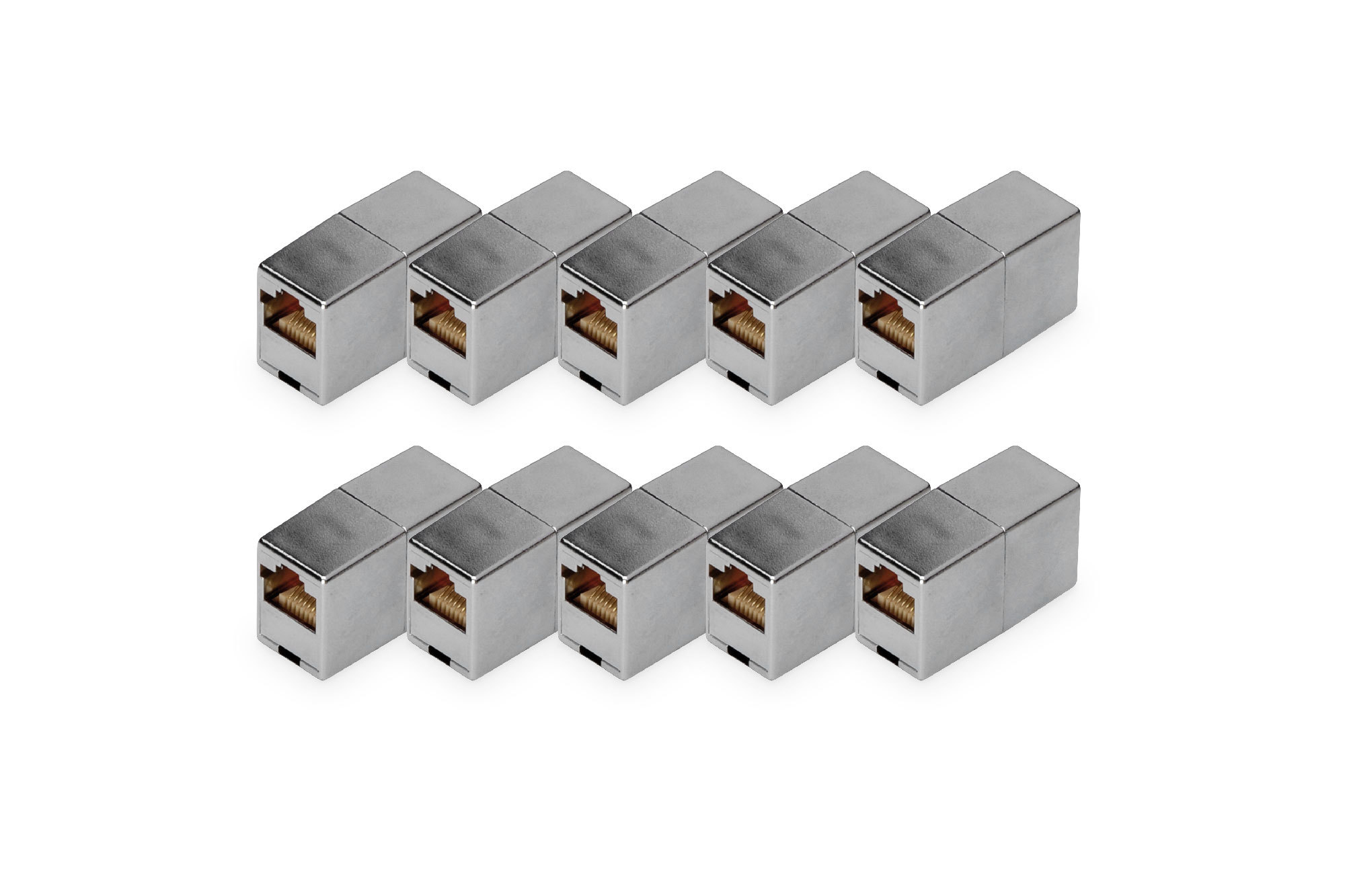 Digitus CAT 5e, Class D, RJ45 Modular Coupler - 10 pieces