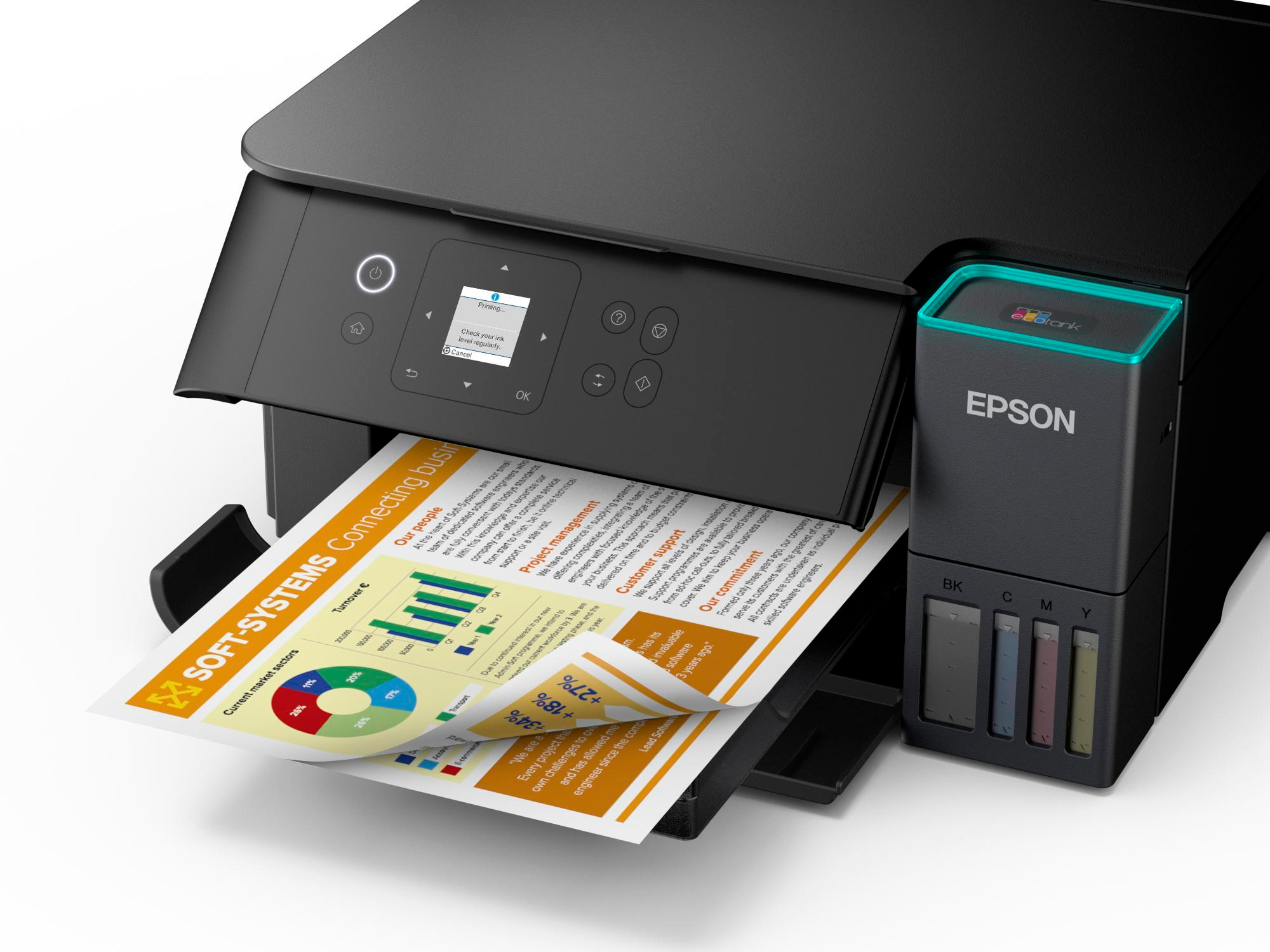 Epson EcoTank ET-2951 Wireless Colour 3-in-1 Inkjet Printer C11CL41403