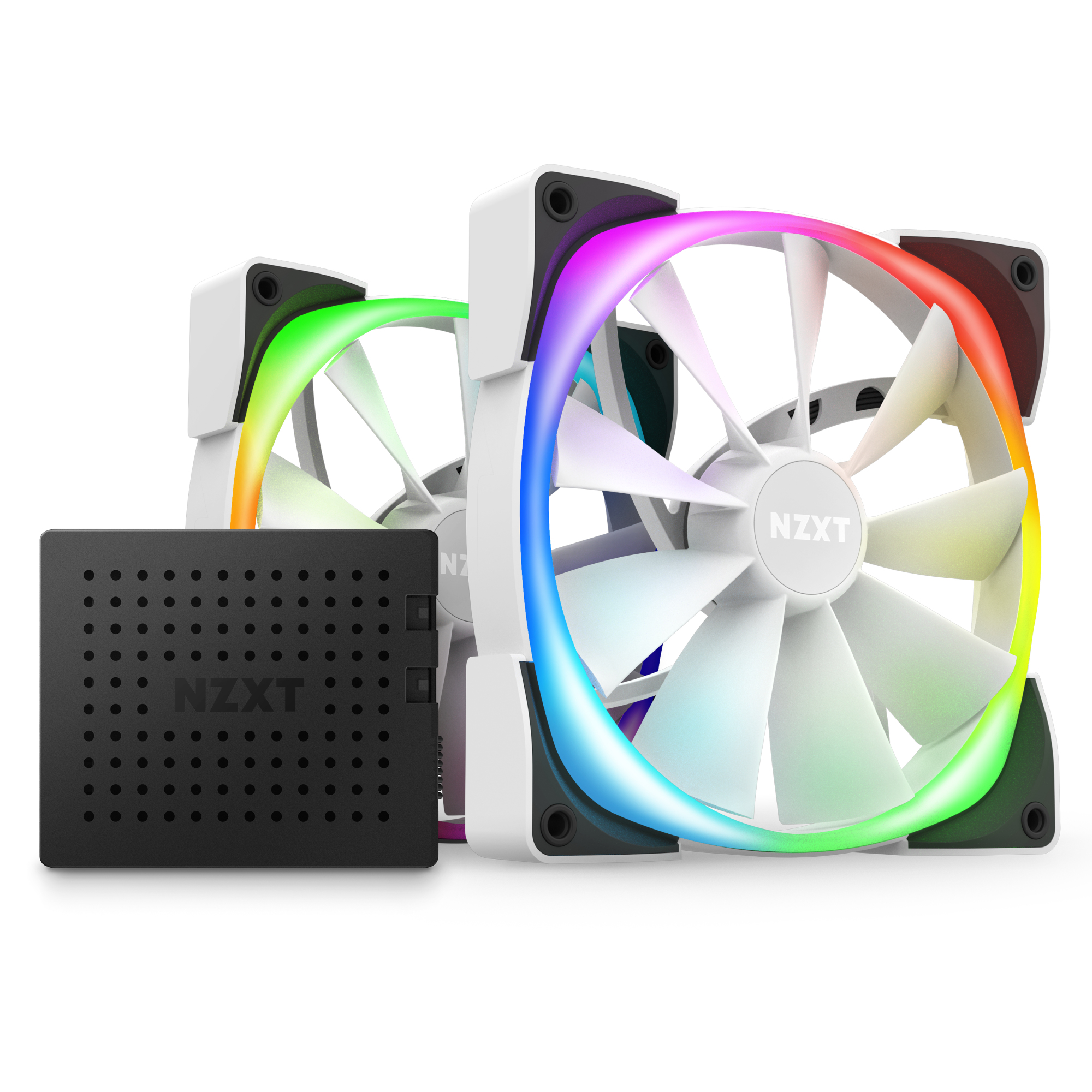 Image of NZXT Aer RGB 2 Computer case Fan 14 cm White 2 pc(s)