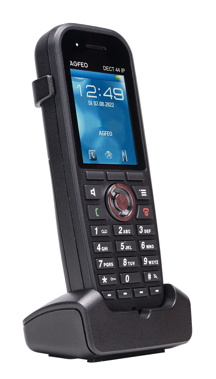 AGFEO DECT 44 IP IP phone Black TFT
