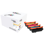 Freecolor 3525-4-FRC tonercartridge 4 stuk(s) Zwart, Cyaan, Magenta, Geel