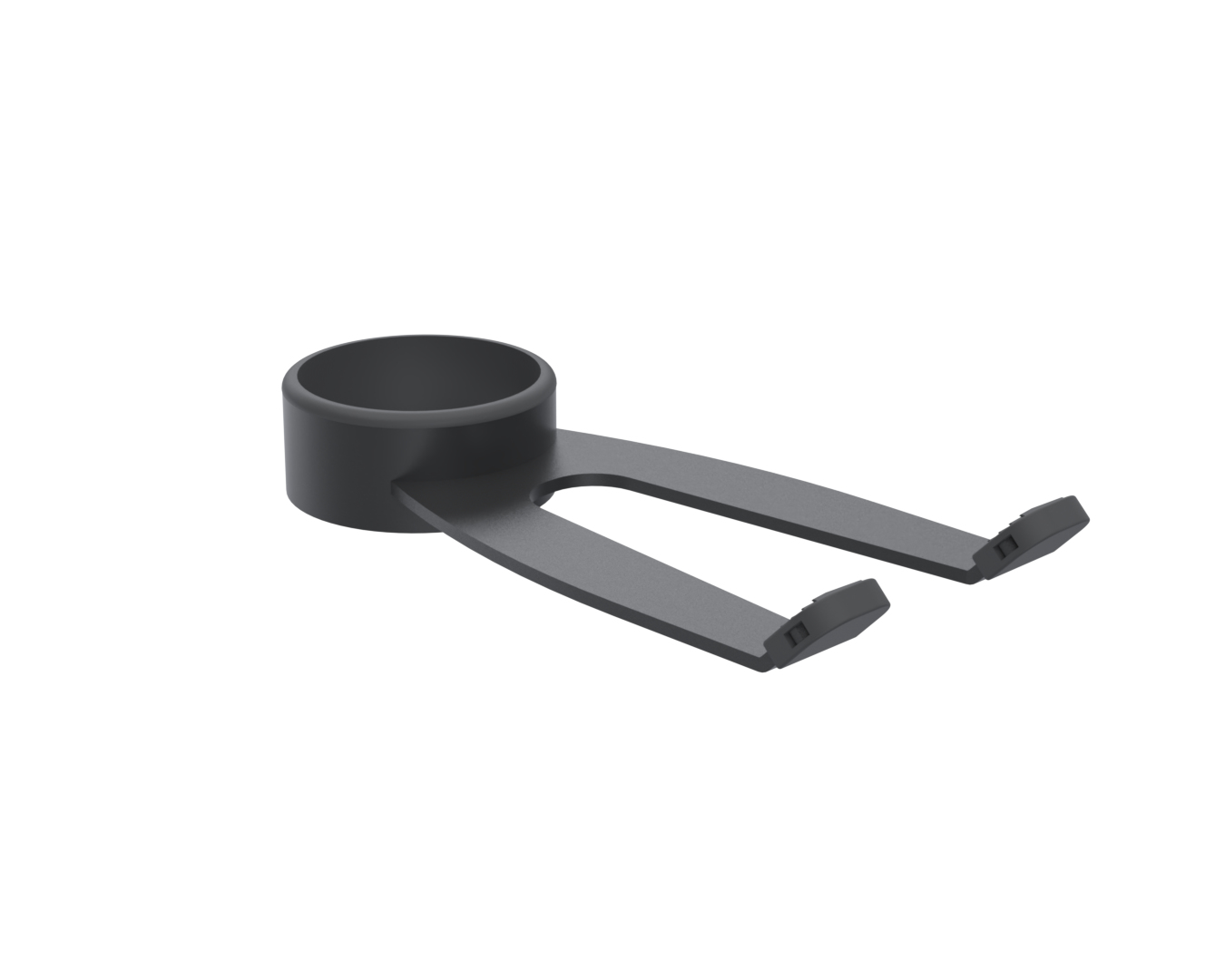 Ergonomic Solutions SpacePole POS Universal hand scanner mount with Lo