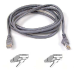 Belkin High Performance Category 6 UTP Patch Cable 10m 10m Grey networking cable
