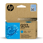 HP 4S6W6NE/937E Printhead cartridge cyan Evomore, 1.65K pages ISO/IEC 19752 for HP OJ Pro 9100/e