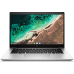 HP Elite c645 G2 AMD Ryzen™ 5 5625C Chromebook 35.6 cm (14") Full HD 8 GB LPDDR4x-SDRAM 128 GB SSD Wi-Fi 6E (802.11ax) ChromeOS Silver