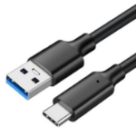 JLC PC10 USB A (Male) to USB C (Male) Cable – 1M - Black