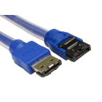 Cables Direct RB-471 SATA cable 1.5 m eSATA Blue